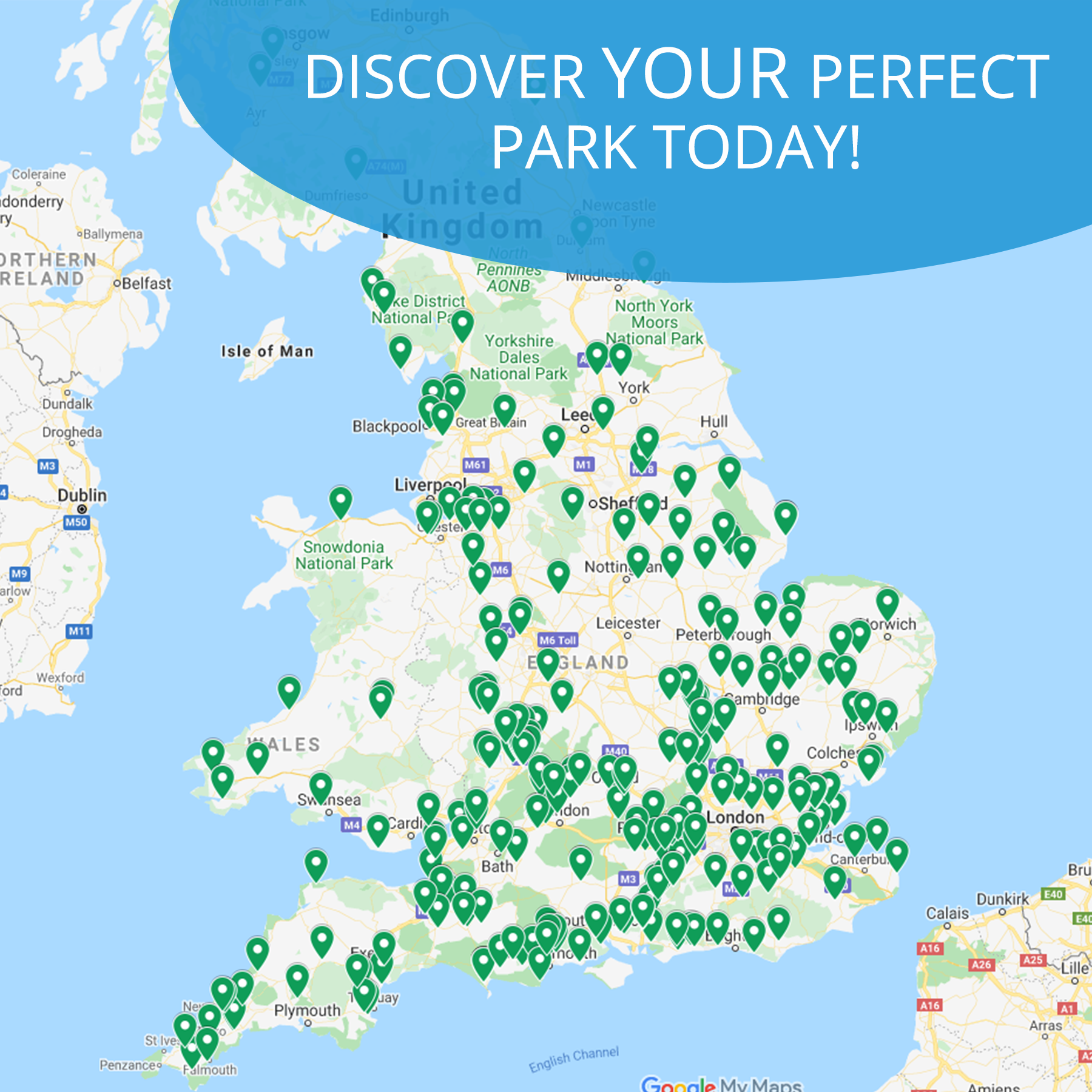 Map of Quickmove Properties Residential Parks