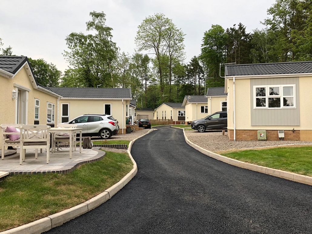 saltmarshe castle park home development herefordshire bromyard