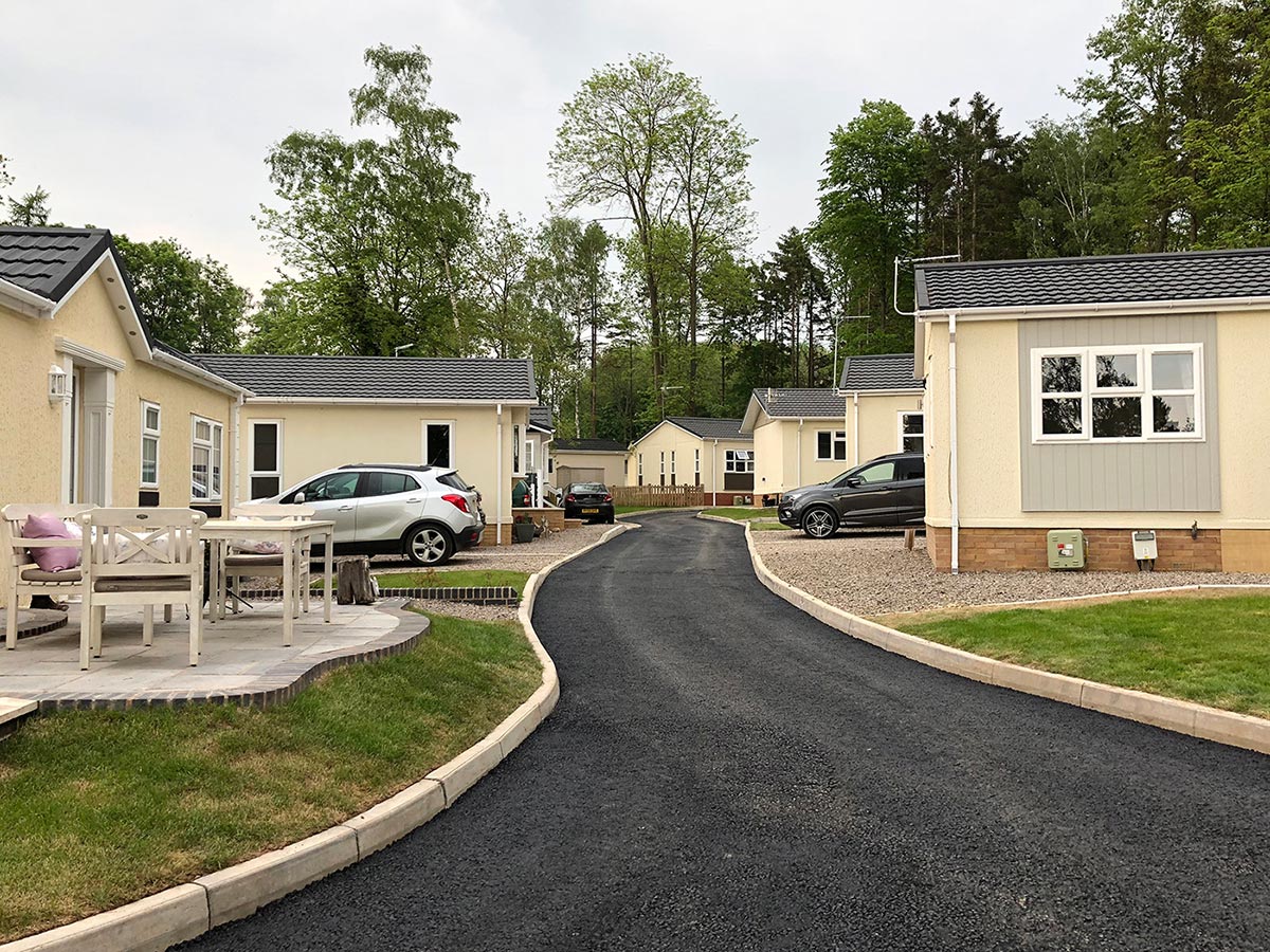 Bromyard Park Homes Visit Saltmarshe Castle Park, Herefordshire