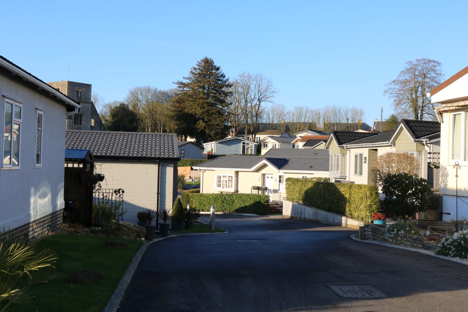 blunsdon abbey park home development views