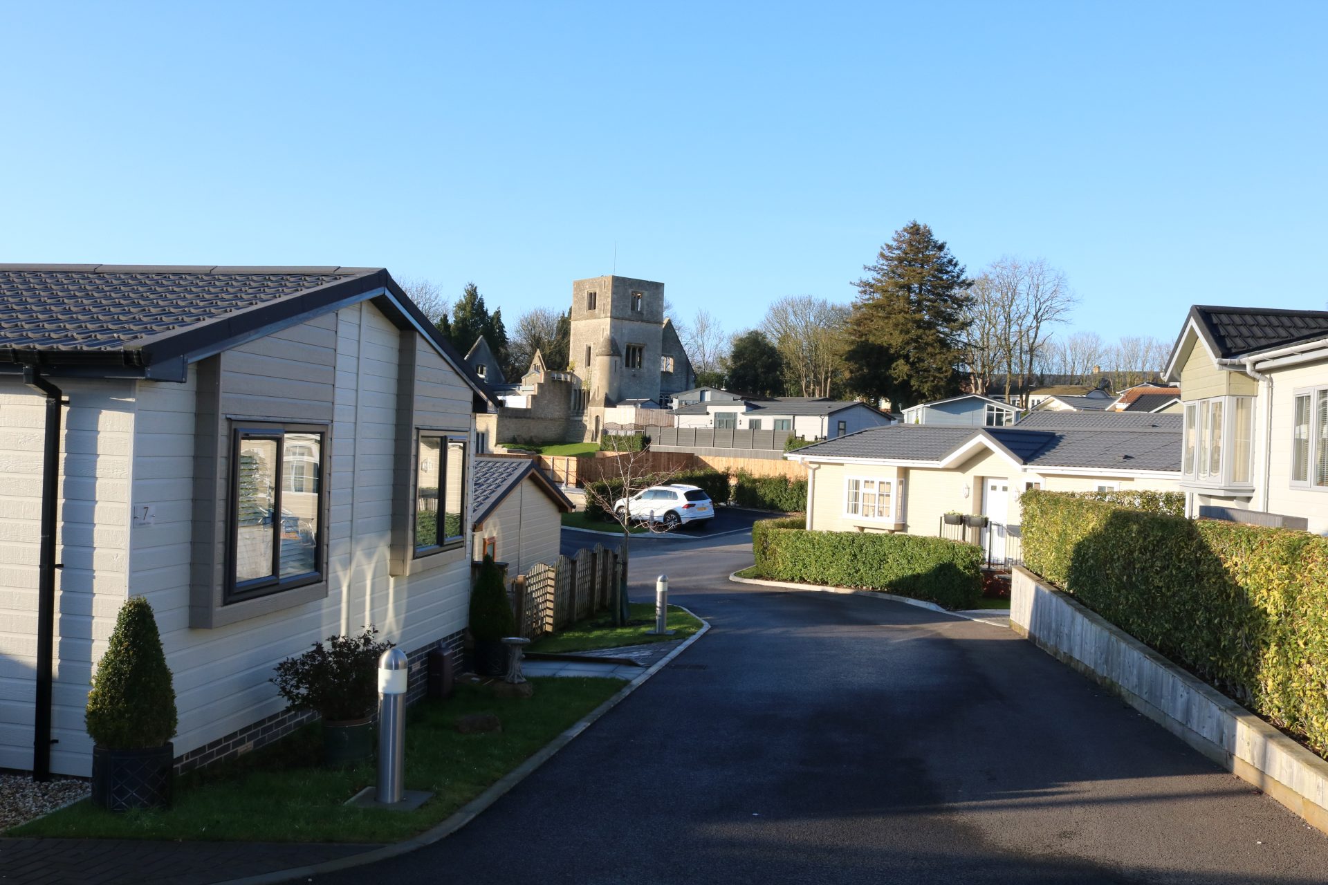 blunsdon abbey park home development views