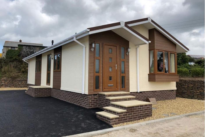 Park home for sale at Whites Park in Redruth Cornwall