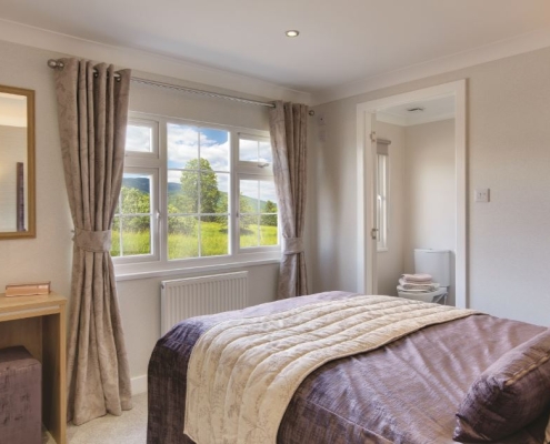 bedroom of bungalow for sale in lincolnshire