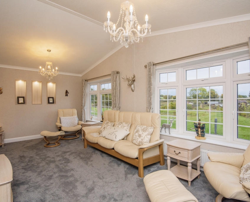 Park homes for sale in Bromyard View Saltmarshe Castle Park