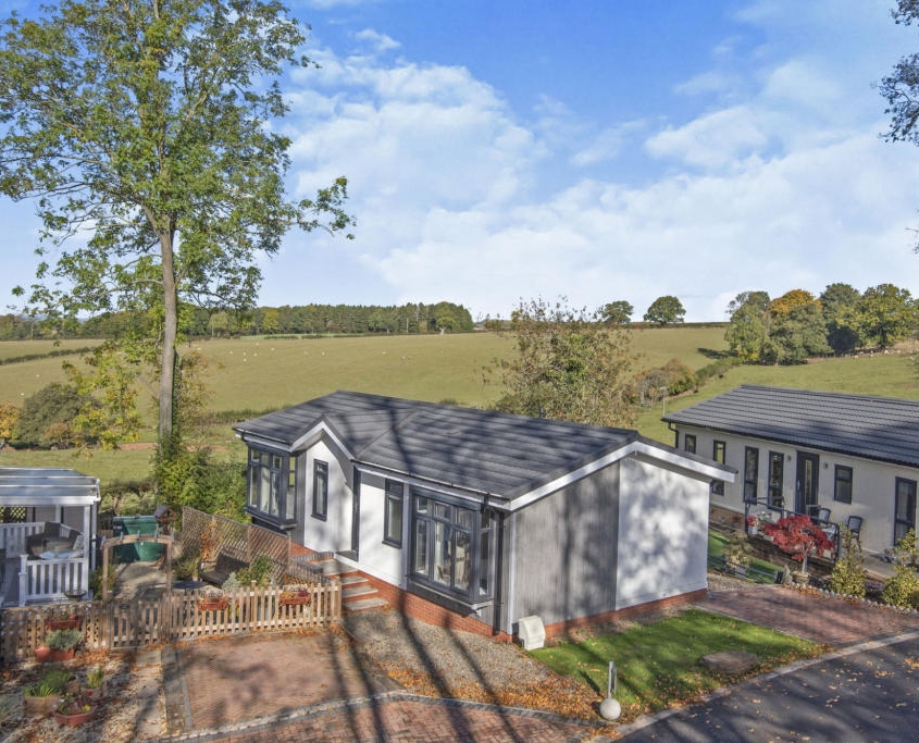 Park homes for sale in Bromyard View Saltmarshe Castle Park