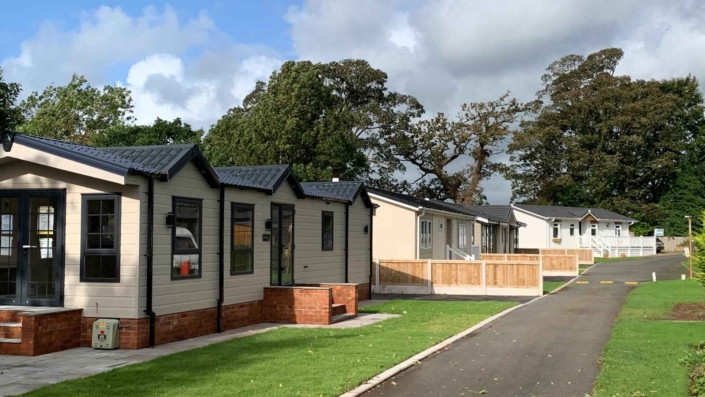 Lodges for sale at Irthing Vale Park, Brampton, Cumbria