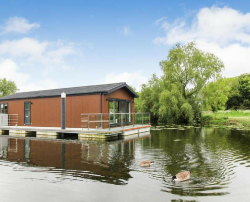 Floating Lodge for sale at Priory Marina, Bedford, Bedfordshire
