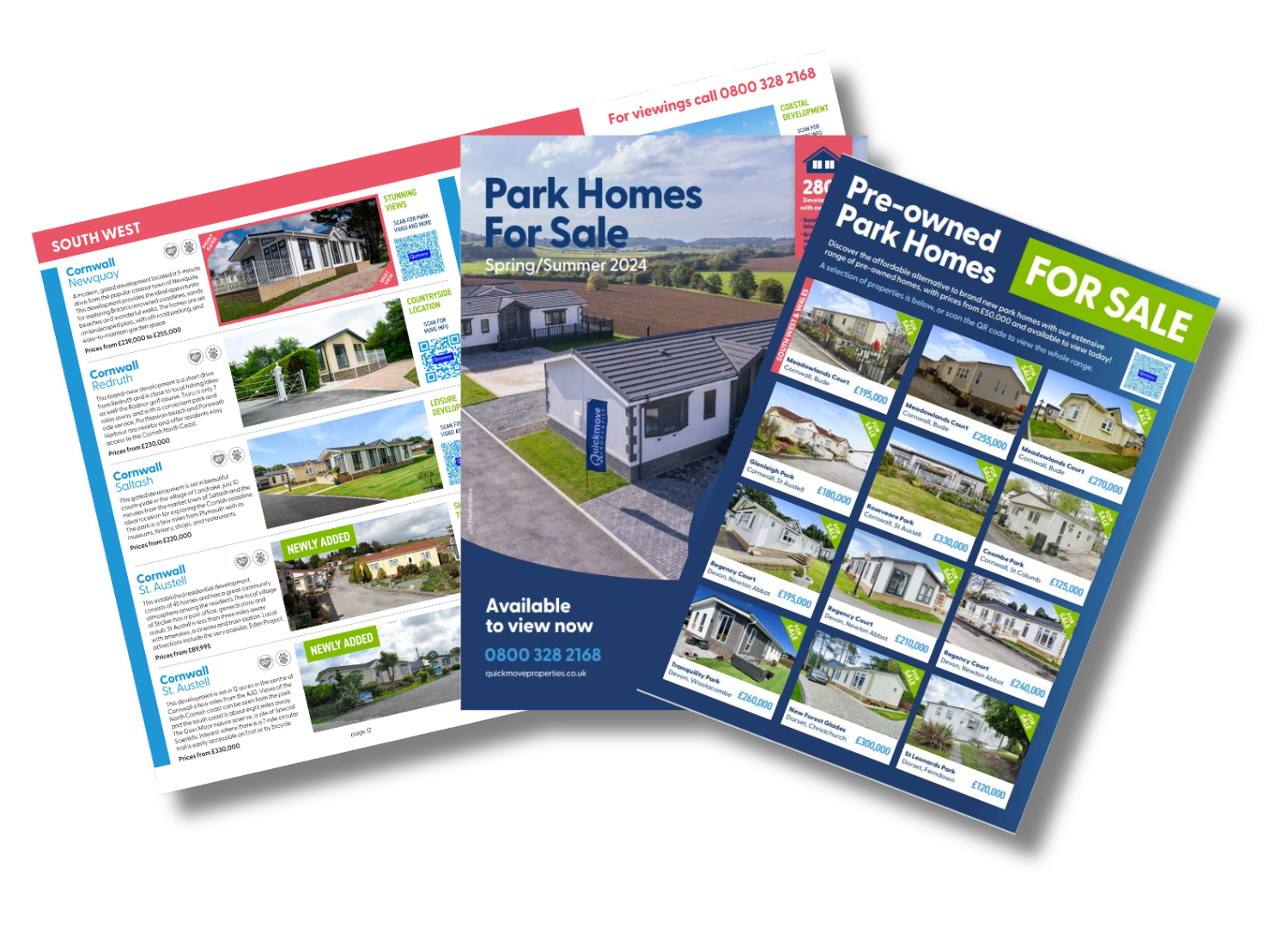 Quickmove's Spring/Summer 2024 Park Homes For Sale Brochures