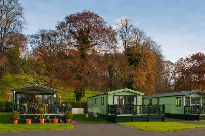 Holiday Park Homes for sale at Glencote Caravan Park, Leek, Staffordshire