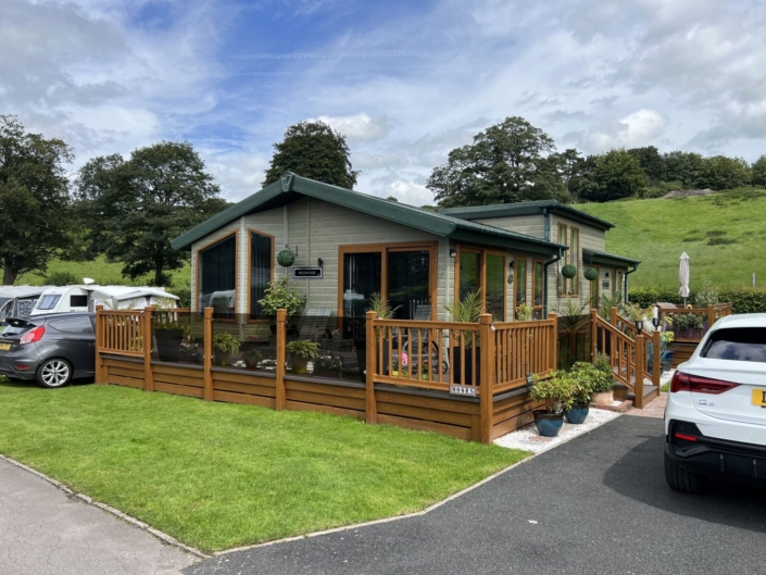 Holiday Park Homes for sale at Glencote Caravan Park, Leek, Staffordshire