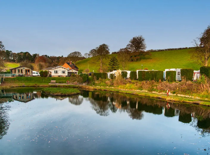 Holiday lodges for sale at Glencote Caravan Park, Leek, Staffordshire