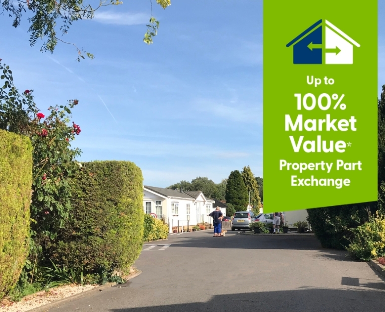 Park homes for sale in Chertsey View Penton Park