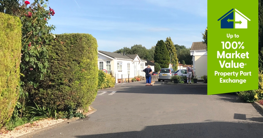 Park homes for sale in Chertsey View Penton Park