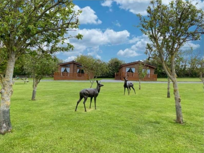 Holiday lodges for sale at Woodlands Park, Easton, Wells, Somerset