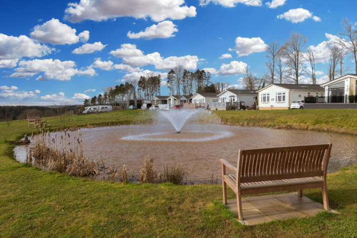 Saltmarshe Castle Park in Bromyard Residential Park Homes for sale at Saltmarshe Catle, Bromyard, Herefordshire