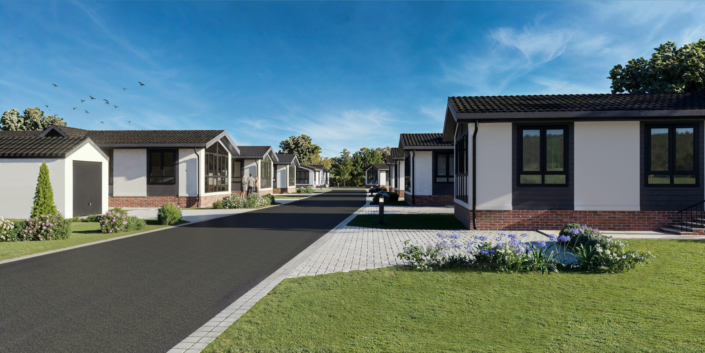 Barton Heights Residential Park Homes near Fareham Residential Park Homes for sale at Barton Heights, Fareham, Hampshire